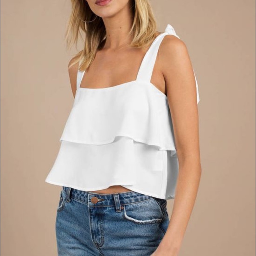 Tiered tank top